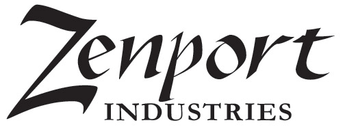 Zenport Industries logo in a black font on white background.